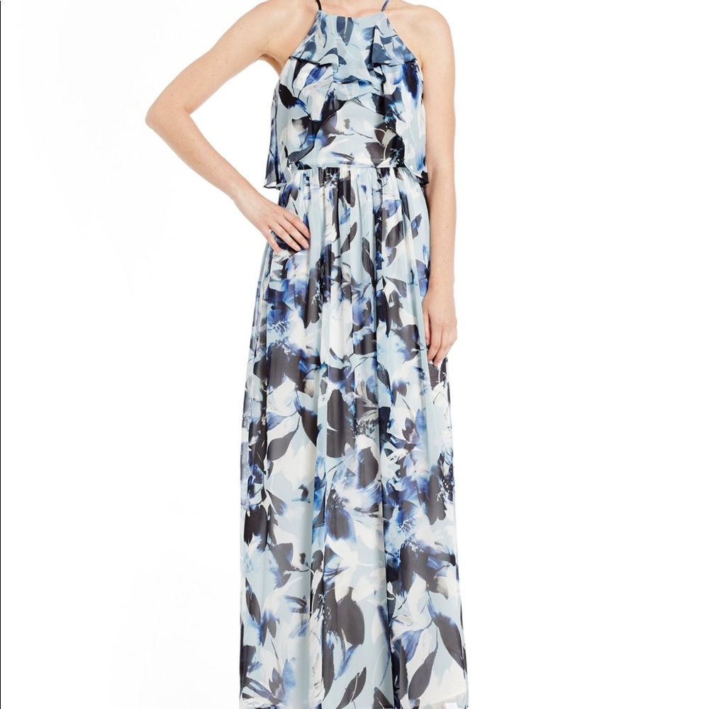 SOLD! NWT Antonio Melanie Maxi Dress. Size 0